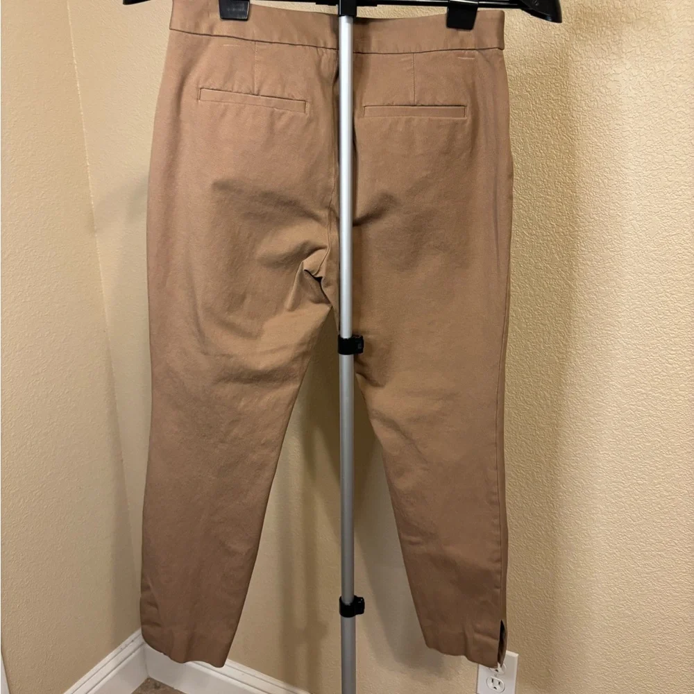 Banana Republic Sloan Tan Ankle Pants Size 4 Stretch Work‎ Career